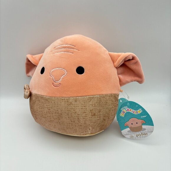 Squishmallows 8” DOBBY Harry Potter, Kids Ultra Soft Stuffed Plush Toy NWT - Picture 1 of 3